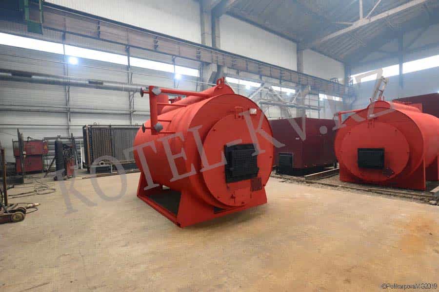 Промышленный парогенератор на угле Промышленный парогенератор