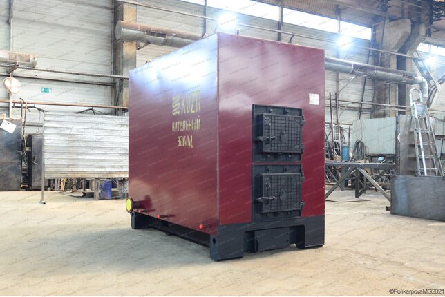 Котел 600 кВт угольно дровяной
