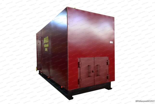 На древесных отходах котел 1.16 МВт